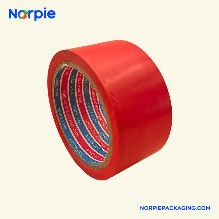 Ruban d'avertissement rouge pur